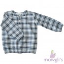 Babyhemd Karo blau-gr�n