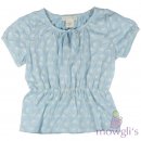 Blouse blue flower