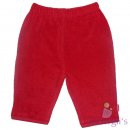 Hose uni Frottee tomate