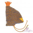M�tze Gans Auguste intensivblau/safran