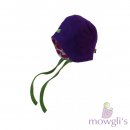 M�tze pflaume aus Baumwollfleece