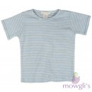 T-Shirt gestreift kurzarm ecr�/grau