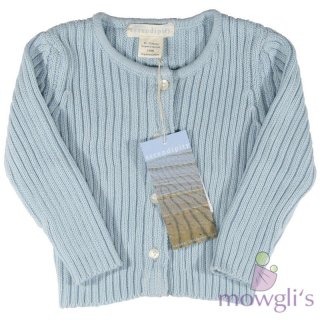 Baby-Strickjacke blau
