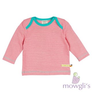 Shirt Micro-Streifen coral
