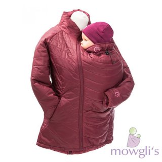 Steppjacke für zwei marsala