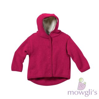 Walk-Jacke mit Kapuze beere
