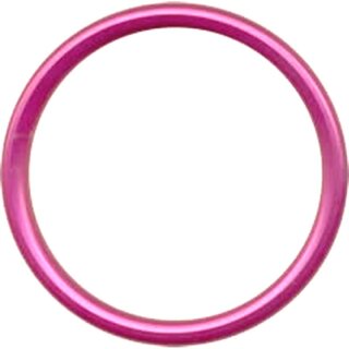 Slingringe Aluminium pink groß 89 mm