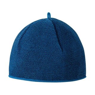 Disana Melange-Mütze Wolle blau 02 (46-50)