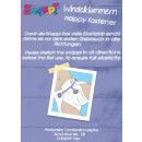 Snappi Windelklammer 3er-Pack Gr.1 - 13-14cm violett