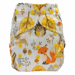 Blümchen OneSize Überhose PUL Druckis
