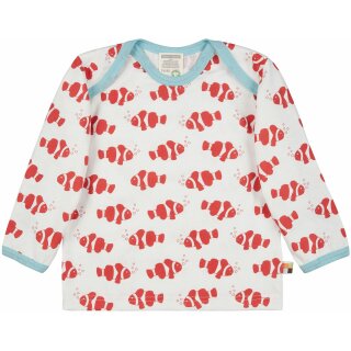loud+proud Shirt mit Druck Meereswelt Clownfisch chillirot