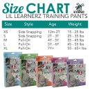 Lil Learnerz Trainerwindel 2er-Pack L (20-25kg) Clover & Caribbean