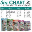 Lil Learnerz Trainerwindel 2er-Pack XL (25-30kg)