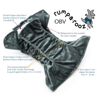 Rumparooz OBV Pocket-Windel onesize