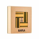 KAPLA® Buch & Farben-Set 40 Holzplättchen grün/gelb