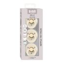 BIBS Schnuller Try-It Collection 3er Set Ivory