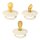 BIBS Schnuller Try-It Collection 3er Set Ivory