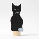 Grimms Steckfigur schwarze Katze