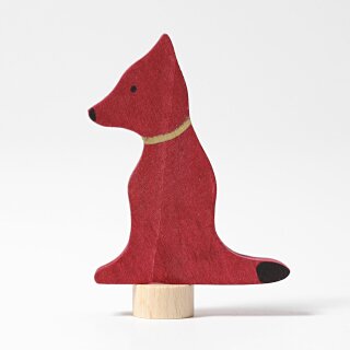 Grimms Steckfigur Hund