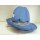 Pickapooh UV-Mütze Feuerwehr mit Strickbund jeansblau gestreift UV60 42