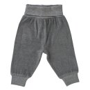 PeopleWearOrganic Frottee Babyhose grau mélange