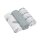 LÄSSIG Mulltücher 3er Set - M (60x60cm)