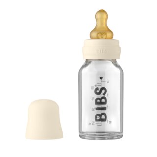 BIBS Baby Glasflasche Complete Set mit Zubehör