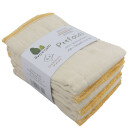 avo+cado Prefolds aus Biobaumwolle 6er-Pack 1 (Newborn, 2,7-7kg)