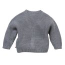 PeopleWearOrganic Baby-Strickjacke taubenblau