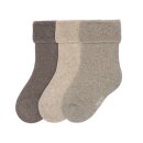 LÄSSIG Babysocken Frottee (3er-Pack) GOTS