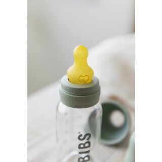 BIBS Trinksauger für Babyfläschchen Latex 2er Pack