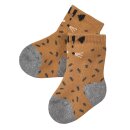 PeopleWearOrganic Frottee-Socken "Leopard" GOTS