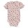 PeopleWearOrganic Baby-Kurzarmbody hellrose mit Print "Erdbeeren"