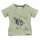 PeopleWearOrganic Baby-Shirt kurzarm Schildkröte grün geringelt