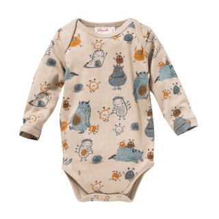 PeopleWearOrganic Langarm-Body GOTS Monster