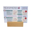 LittlePlan 10 Erste-Hilfe-Themenkarten mit Holzständer