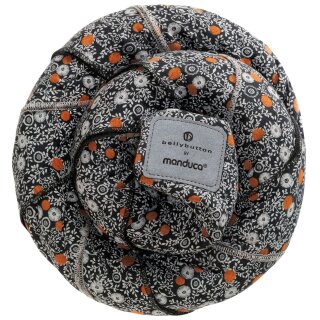 Manduca Sling - Elastisches Tragetuch SoftBlossom Dark