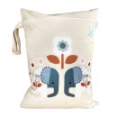 Blümchen Wetbag wasserdichter Windelsack PUL mit...