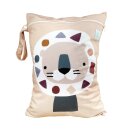 Blümchen Wetbag wasserdichter Windelsack PUL mit Zipper Motivprint