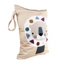 Blümchen Wetbag wasserdichter Windelsack PUL mit Zipper Motivprint