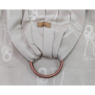 Mowglis KAPAKI Long Ringsling Nino natur 3,10m - Ringe bronze