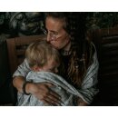 Mowglis KAPAKI Ringsling Sand - Ringe rosé