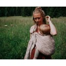 Mowglis KAPAKI Ringsling Prima Lobelia - Ringe Silber