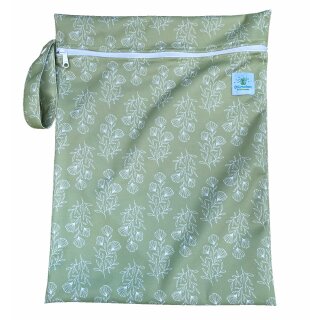 Blümchen wasserdichter Windelsack PUL mit Zipper Floral