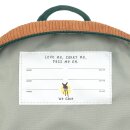 LÄSSIG Kindergartenrucksack Square - Little Gang, Light Khaki