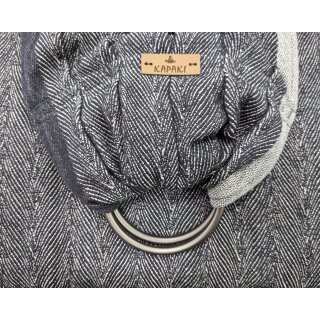 Mowglis KAPAKI Ringsling Twisted Lisca anthrazit
