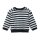 PeopleWearOrganic Wendbare Sweat-Jacke dunkelblau