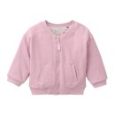 PeopleWearOrganic Wendbare Sweat-Jacke "Bunte Blüten" blassrosa