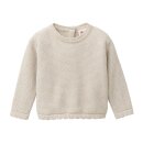 PeopleWearOrganic Strick-Pullover kittbeige mélange