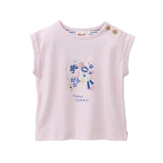 PeopleWearOrganic Kurzarm-Shirt GOTS "Sweet Summer" hellrosa